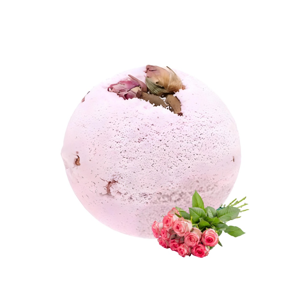 波西米亞玫瑰花蕾沐浴球