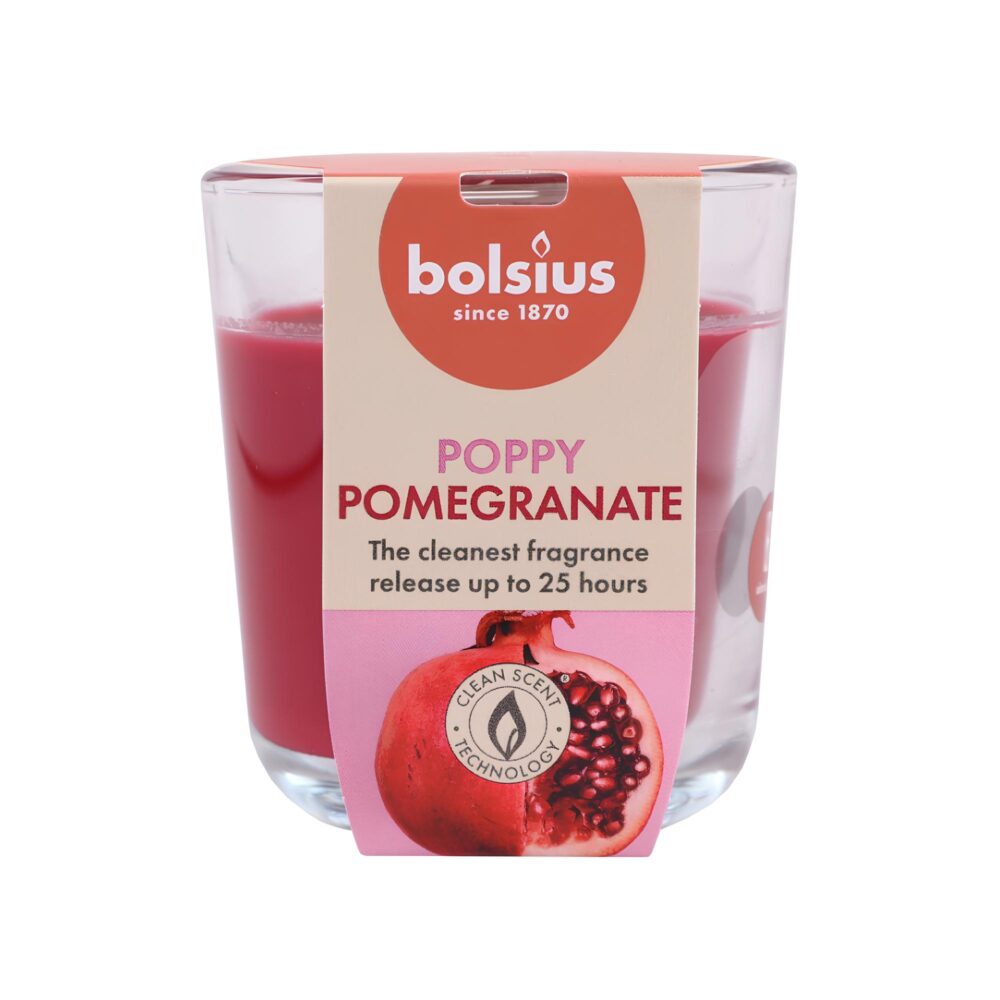 罌粟紅石榴-bolsius荷蘭百年香氛蠟燭
